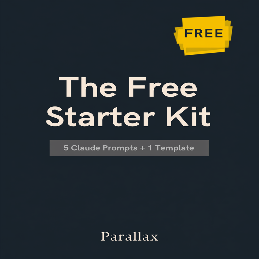 The Free Starter Kit — 5 free Claude prompts and 1 client template for freelancers