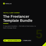 The Client-Ready Kit — 5 client-ready documents, $27, instant download